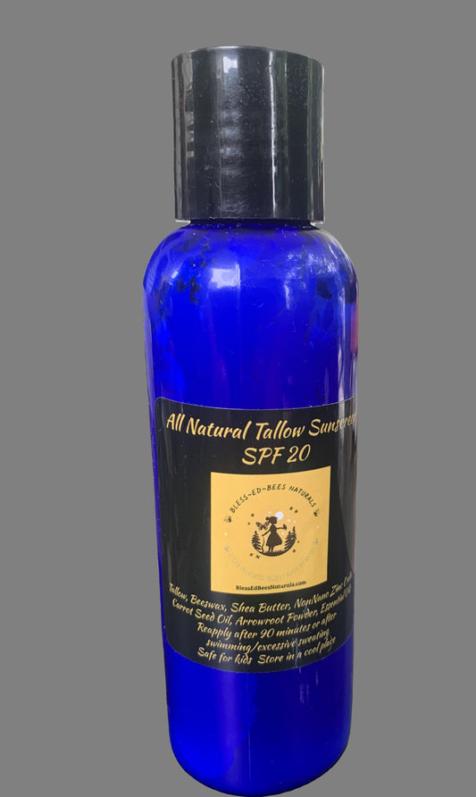Tallow Sunscreen 20 SPF - ALL Natural